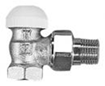 TS-90-termostatický ventil bez přednastavení rohový (bílá krytka)